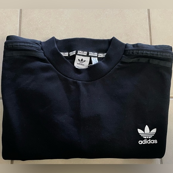 Black Adidas Crew Neck M - Picture 4 of 4